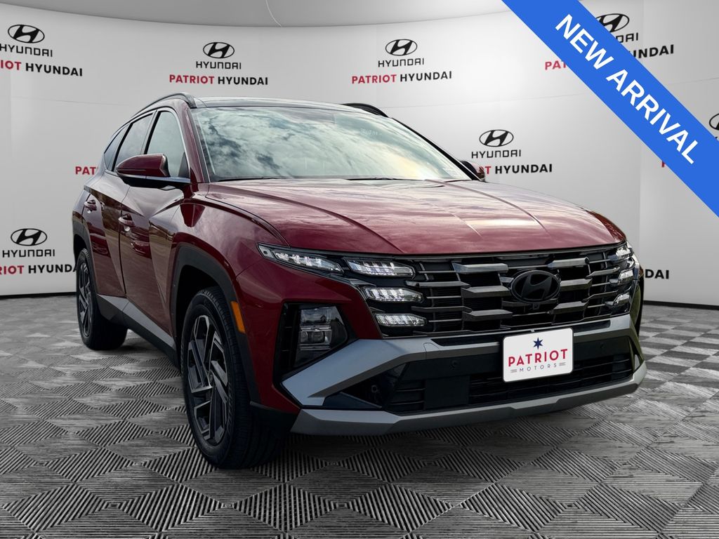 Ultimate Red 2025 Hyundai Tucson Hybrid Limited AWD SUV / Crossover All-Wheel Drive 6-Speed Automatic