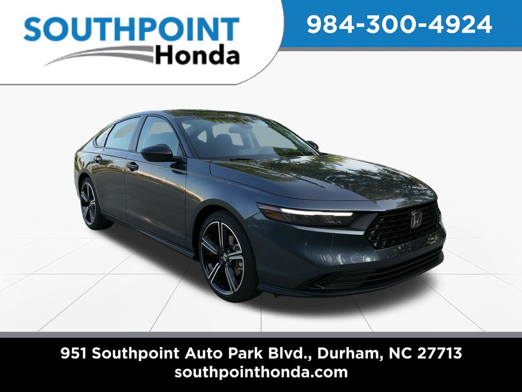 Meteorite Gray Metallic 2026 Honda Accord Sedan Front-Wheel Drive Continuously Variable Transmission