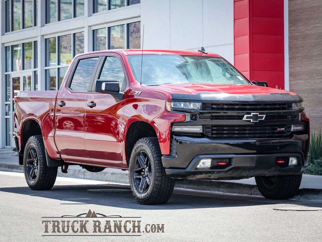 Cajun Red Tintcoat 2019 Chevrolet Silverado 1500 Pickup Truck Four-Wheel Drive 8-Speed Automatic