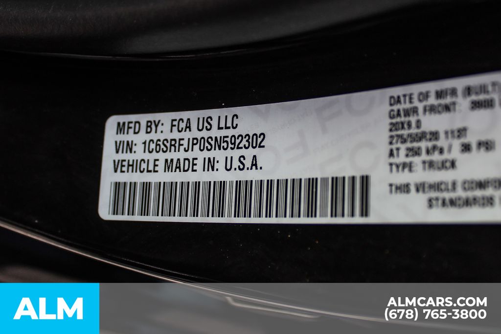 Used 2025 Black Ram Laramie image 36