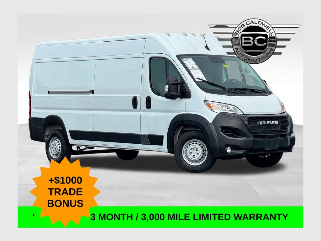 Bright White Clearcoat 2025 RAM ProMaster Van Front-Wheel Drive 9-Speed Automatic