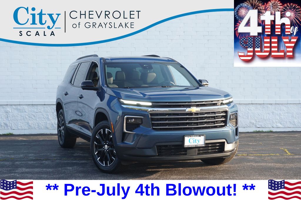 Lakeshore Blue Metallic 2026 Chevrolet Traverse SUV / Crossover Four-Wheel Drive 8-Speed Automatic