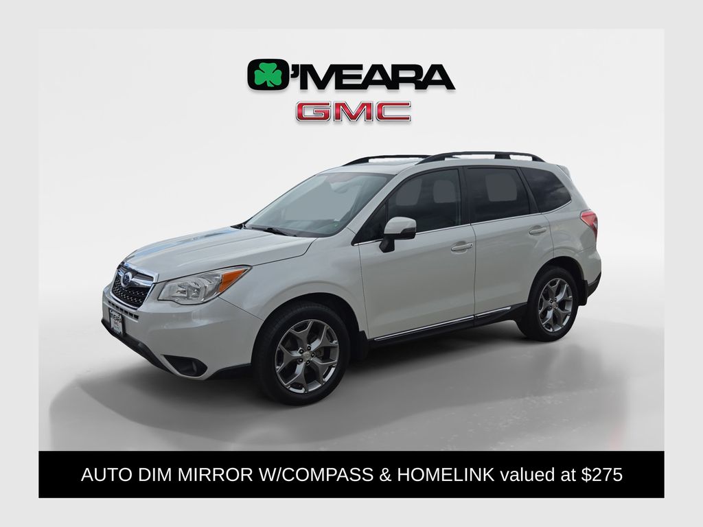 Satin White Pearl 2015 Subaru Forester SUV / Crossover All-Wheel Drive Continuously Variable Transmission