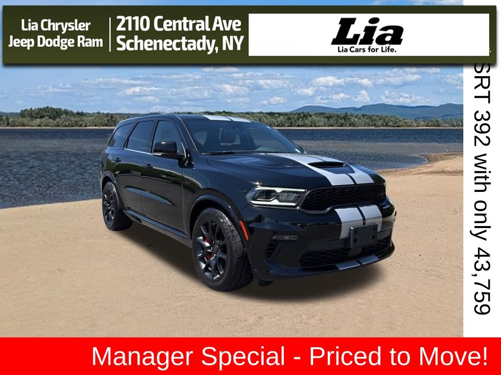 DB Black Crystal Clearcoat 2022 Dodge Durango SUV / Crossover All-Wheel Drive 8-Speed Automatic