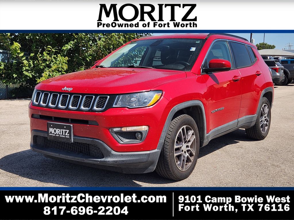 Red Line 2017 Jeep Compass SUV / Crossover Front-Wheel Drive 6-Speed Automatic