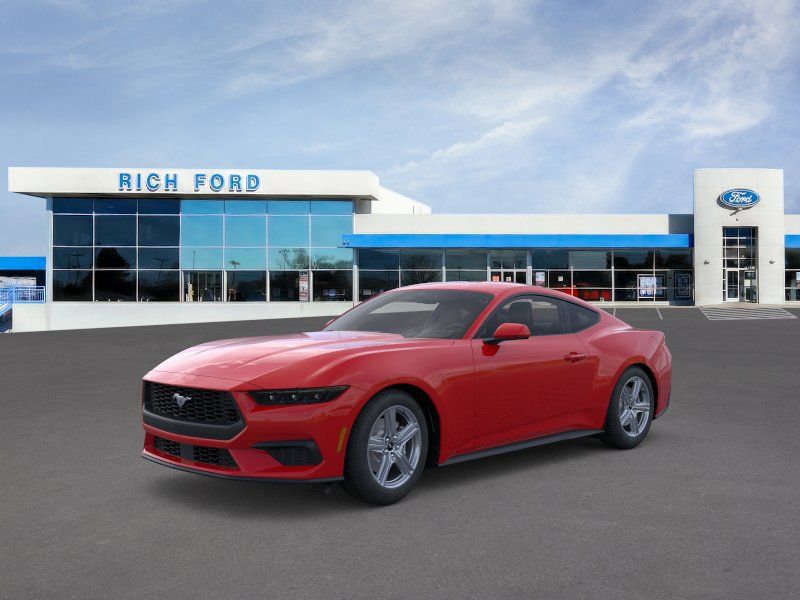 Race Red 2026 Ford Mustang EcoBoost Fastback RWD Coupe Rear-Wheel Drive Automatic