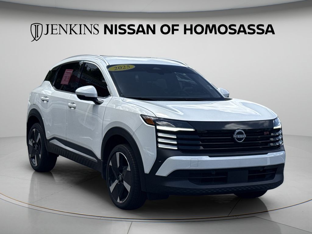 Aspen White Tricoat 2025 Nissan Kicks SUV / Crossover Front-Wheel Drive Continuously Variable Transmission