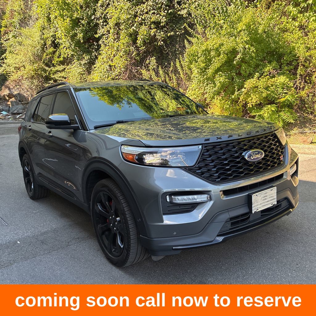 Gray Metallic 2022 Ford Explorer SUV / Crossover All-Wheel Drive Automatic