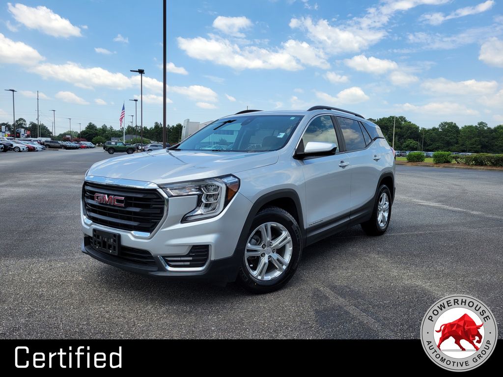 Quicksilver Metallic 2022 GMC Terrain SUV / Crossover Front-Wheel Drive 9-Speed Automatic