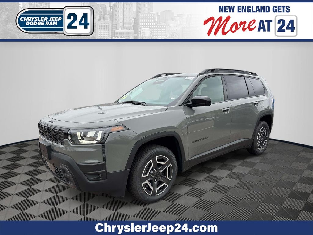 Gray Clearcoat 2026 Jeep Cherokee SUV / Crossover Four-Wheel Drive Continuously Variable Transmission
