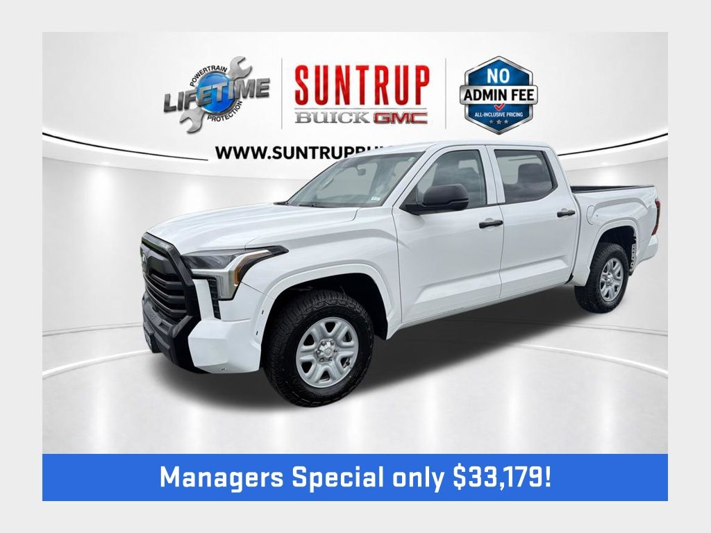 Ice 2024 Toyota Tundra SR CrewMax Cab 4WD Pickup Truck Four-Wheel Drive Automatic