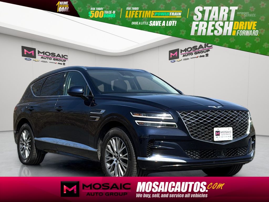 Capri Blue 2024 Genesis GV80 2.5T AWD SUV / Crossover All-Wheel Drive 8-Speed Automatic