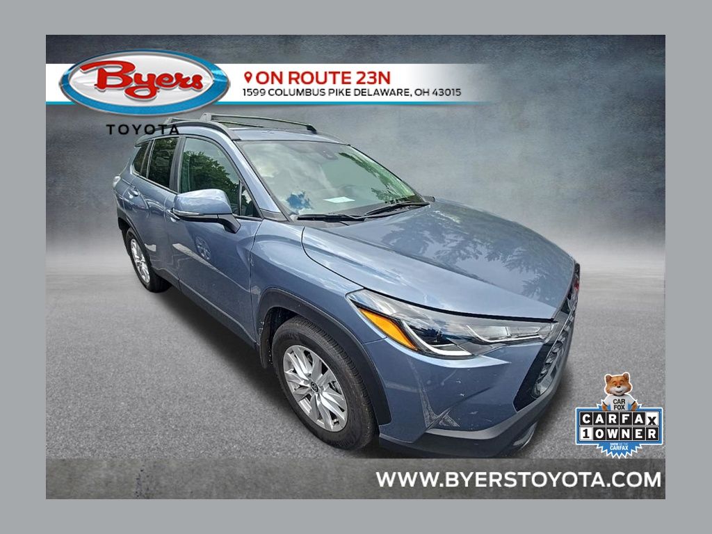 Celestite 2022 Toyota Corolla Cross SUV / Crossover All-Wheel Drive Continuously Variable Transmission