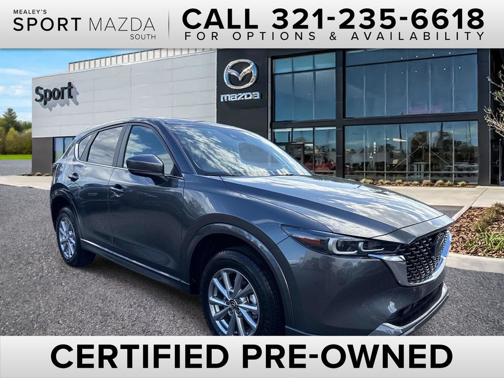 Machine Gray Metallic 2025 Mazda CX-5 SUV / Crossover All-Wheel Drive 6-Speed Automatic