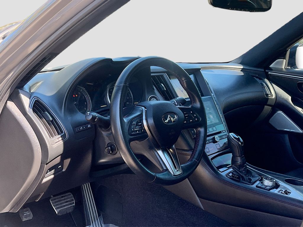 2022 INFINITI Q50 Red Sport 400 Gray at AutoSavvy Houston Southwest