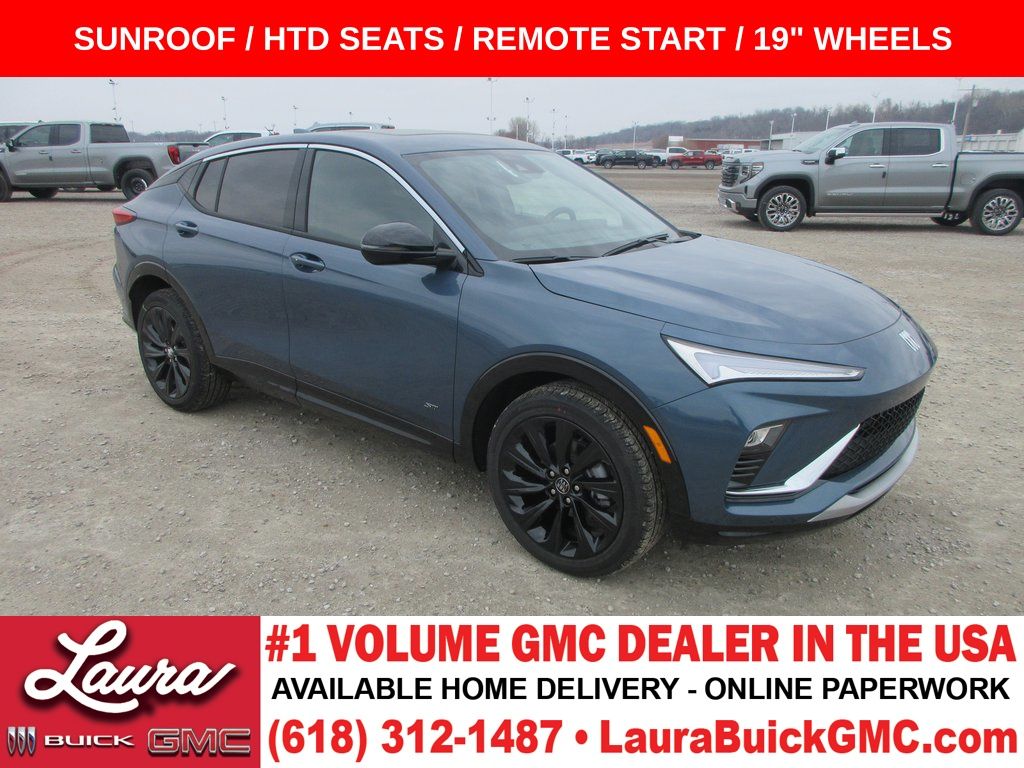 Ocean Blue Metallic 2026 Buick Envista SUV / Crossover Front-Wheel Drive 6-Speed Automatic