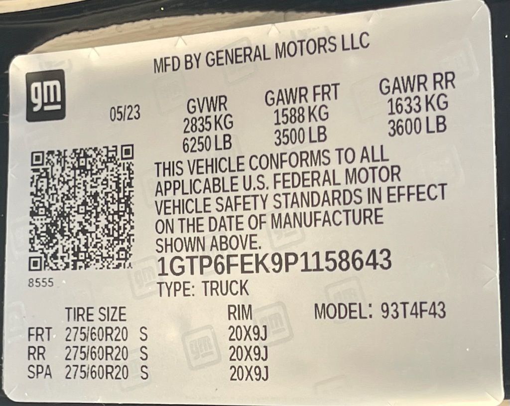2023 GMC Canyon Denali Black at Big Star Chrysler Jeep Dodge Ram 
