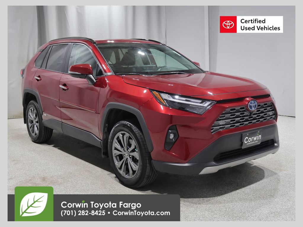 Red (Ruby Flare Pearl) 2024 Toyota RAV4 Hybrid SUV / Crossover All-Wheel Drive Continuously Variable Transmission