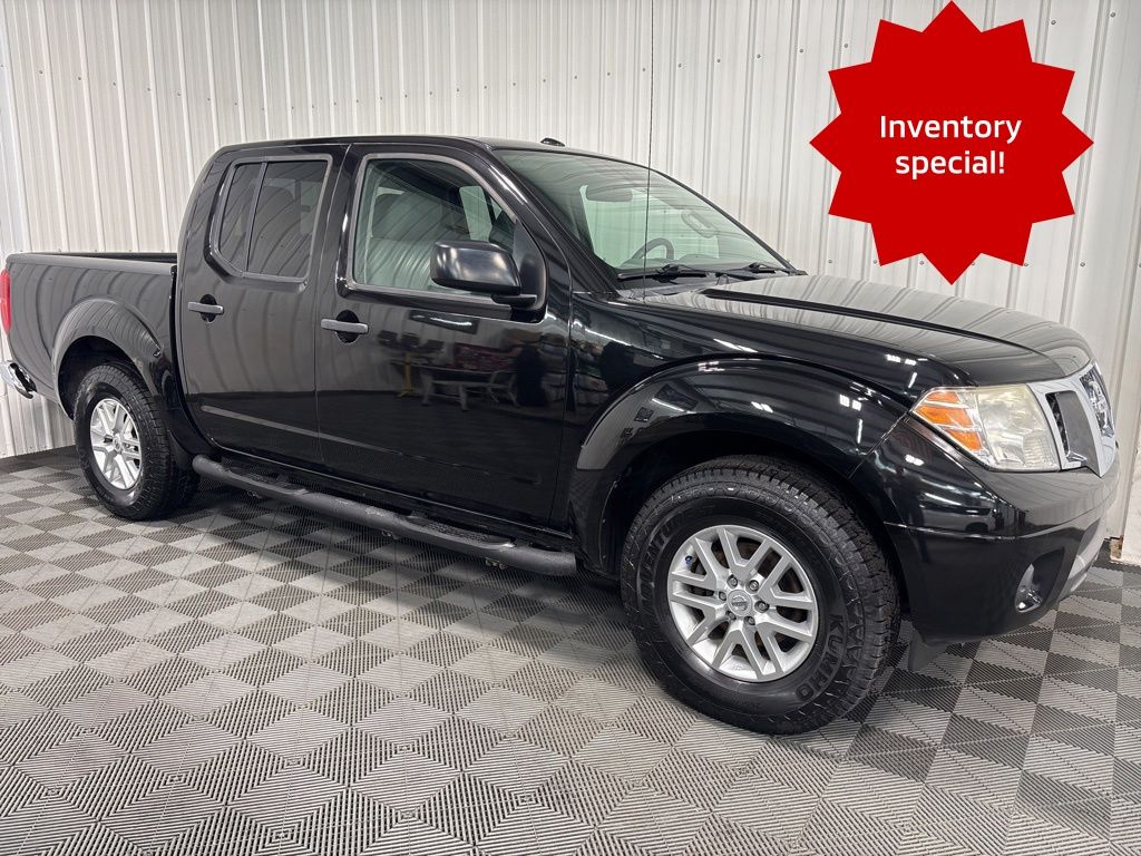 Gray (Magnetic Black) 2016 Nissan Frontier Pickup Truck 4X2 5-Speed Automatic Overdrive