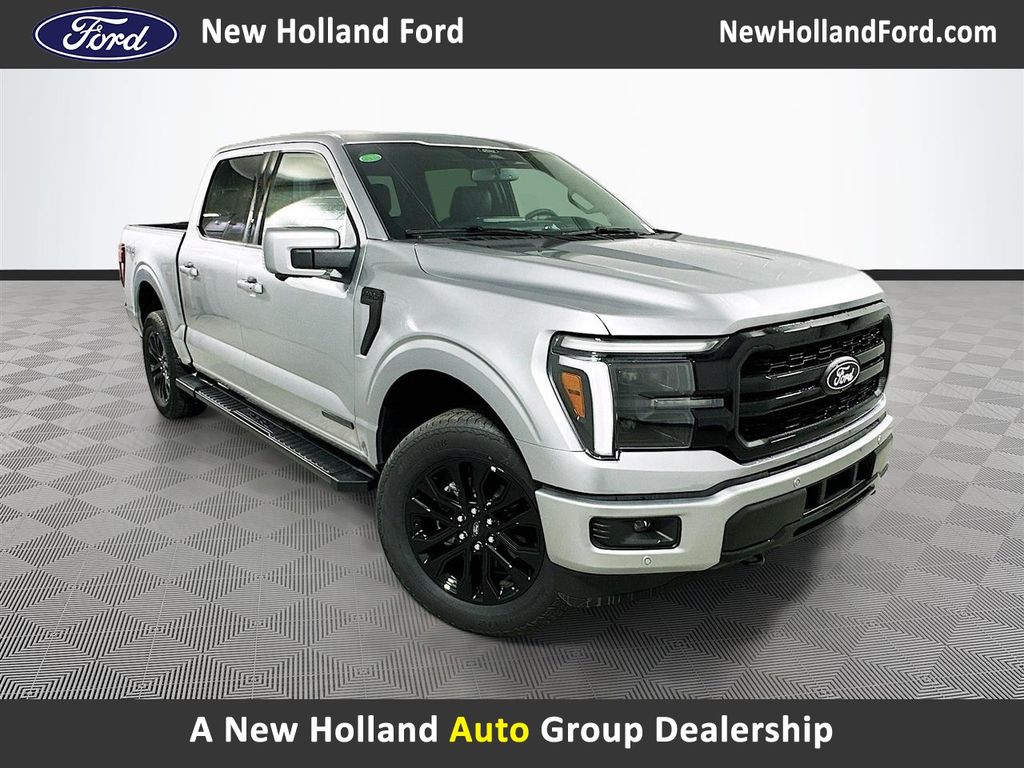 Iconic Silver Metallic 2026 Ford F-150 Pickup Truck Four-Wheel Drive Automatic