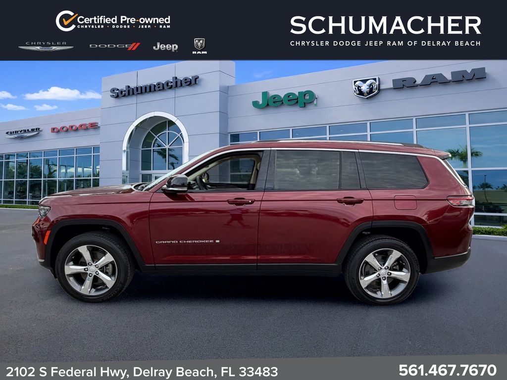 used 2022 Jeep Grand Cherokee L car, priced at $27,845
