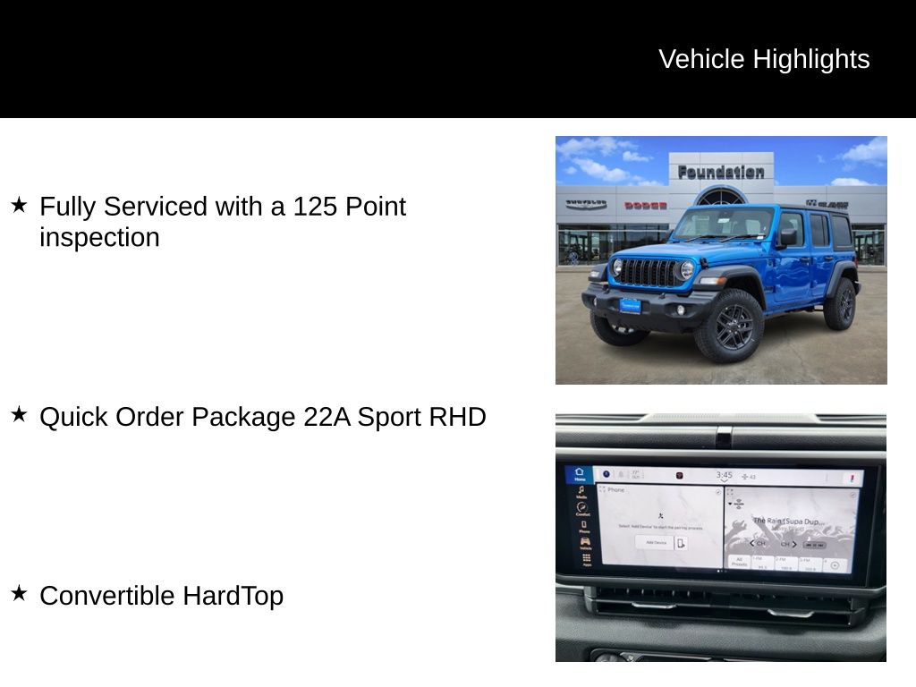 2024 Jeep Wrangler Sport RHD 5