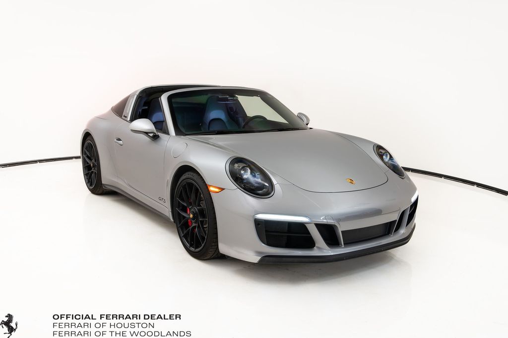 GT Silver Metallic 2019 Porsche 911 Convertible All-Wheel Drive 7-Speed Automatic