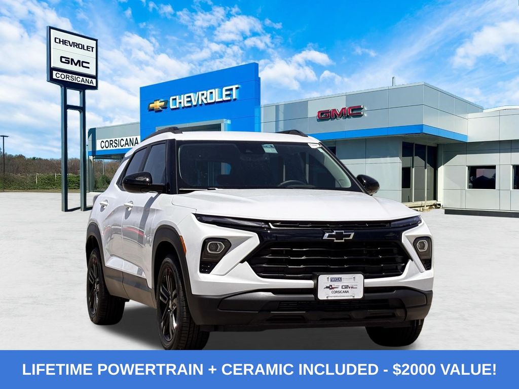 Summit White 2026 Chevrolet Trailblazer SUV / Crossover Front-Wheel Drive Continuously Variable Transmission