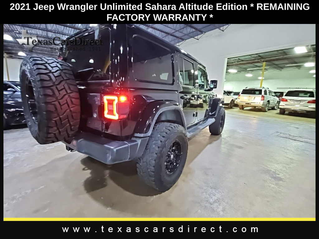 2021 Jeep Wrangler Unlimited Sahara Altitude 13