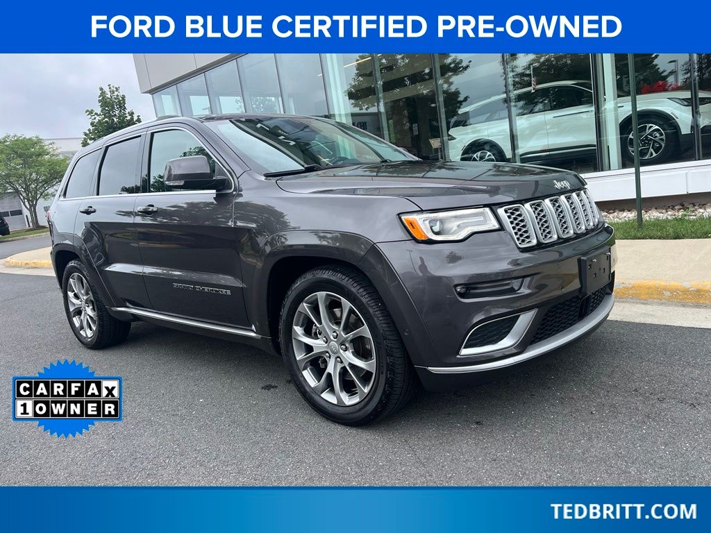 Crystal Metallic 2021 Jeep Grand Cherokee SUV / Crossover Four-Wheel Drive 8-Speed Automatic