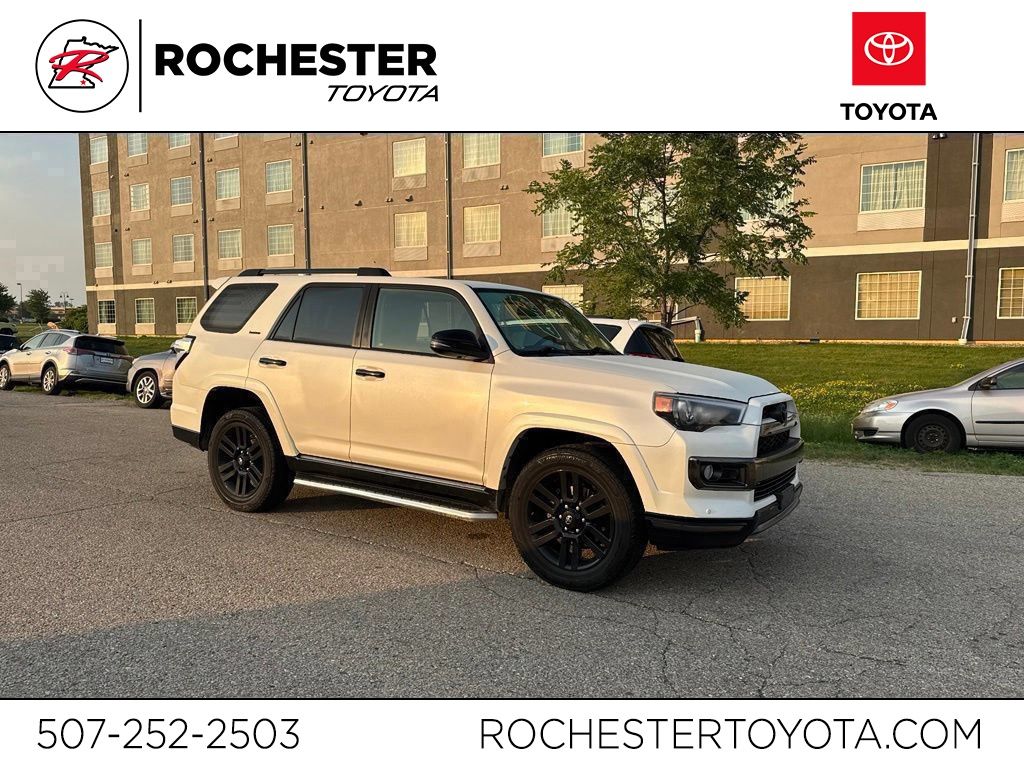 White (Blizzard Pearl) 2019 Toyota 4Runner SUV / Crossover All-Wheel Drive 5-Speed Automatic Overdrive