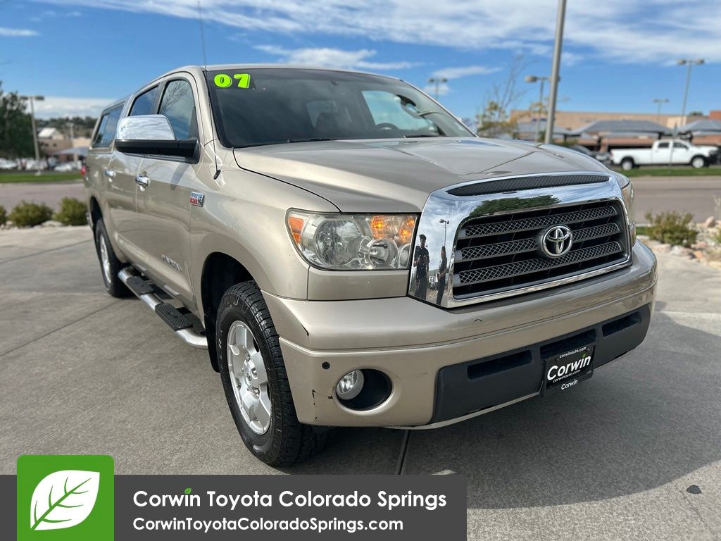 Desert Sand Mica 2007 Toyota Tundra Pickup Truck Four-Wheel Drive 6-Speed Automatic