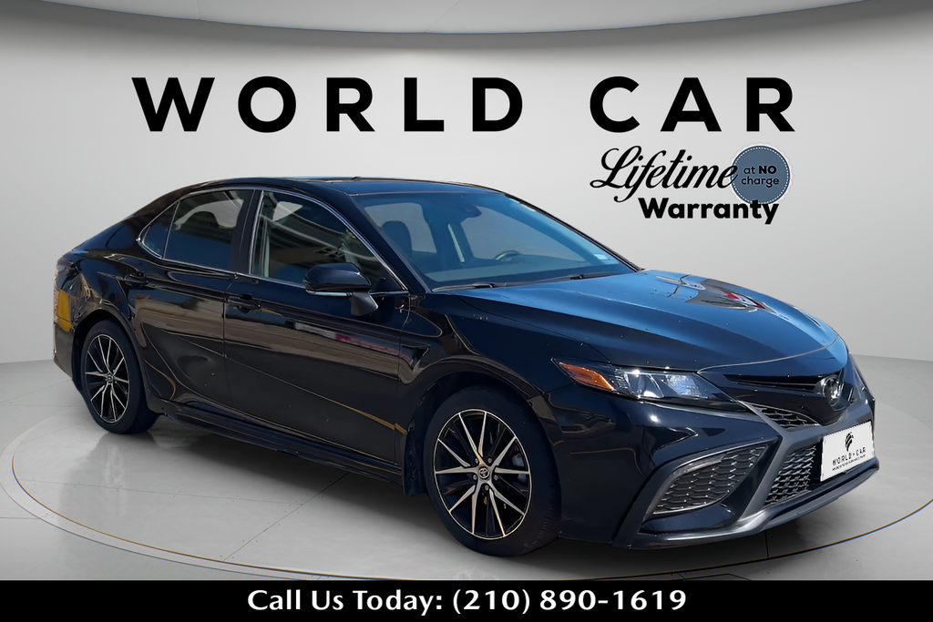 Midnight Black Metallic 2024 Toyota Camry Sedan Front-Wheel Drive 8-Speed Automatic