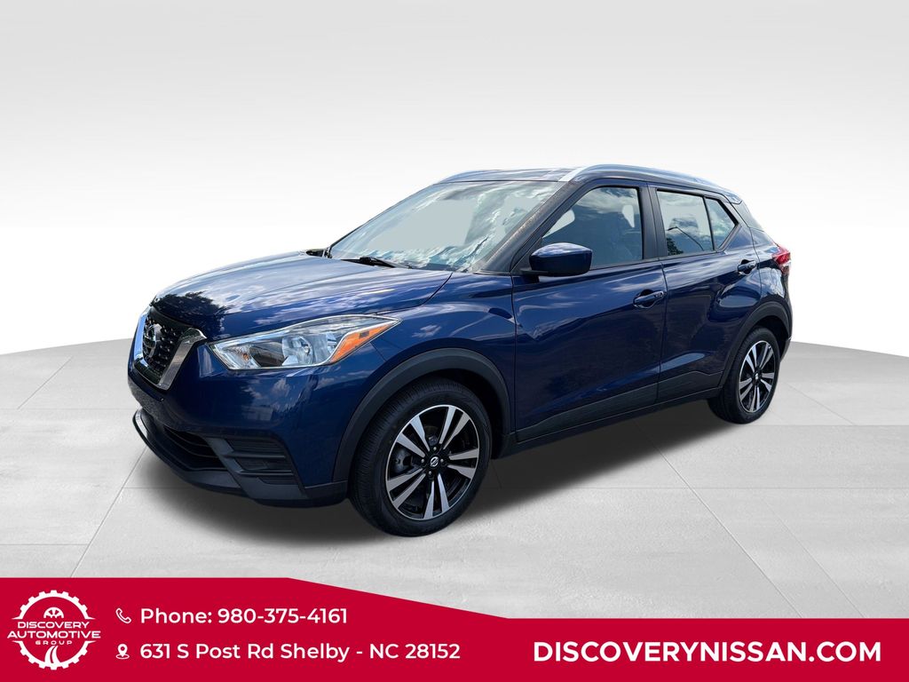 Deep Blue Pearl Metallic 2020 Nissan Kicks SUV / Crossover Front-Wheel Drive Continuously Variable Transmission