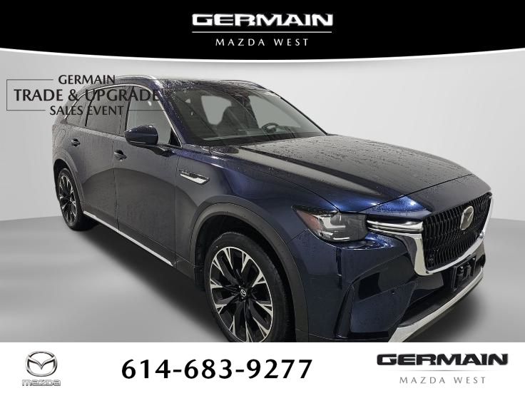 Deep Crystal Blue Mica 2024 Mazda CX-90 PHEV Premium Plus AWD SUV / Crossover All-Wheel Drive 8-Speed Automatic