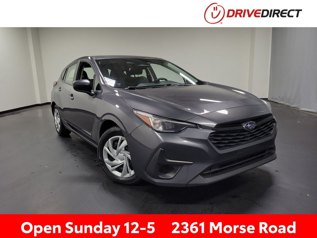 Magnetite Gray Metallic 2024 Subaru Impreza AWD Wagon All-Wheel Drive Continuously Variable Transmission