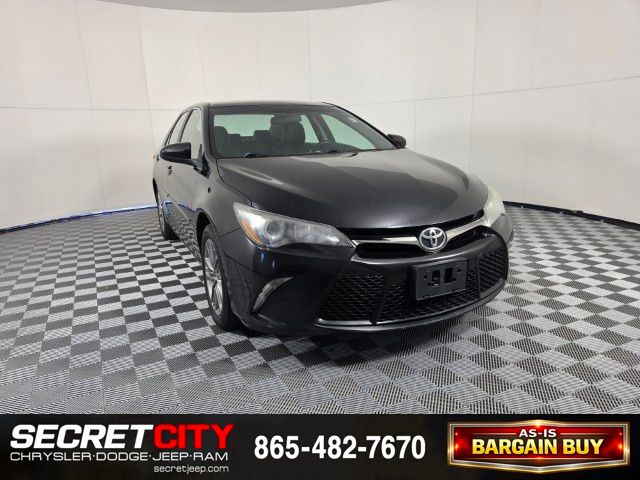 Midnight Black Metallic 2017 Toyota Camry SE Sedan Front-Wheel Drive 6-Speed Automatic