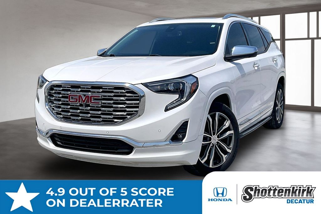 White Frost Tricoat 2020 GMC Terrain SUV / Crossover Front-Wheel Drive 9-Speed Automatic