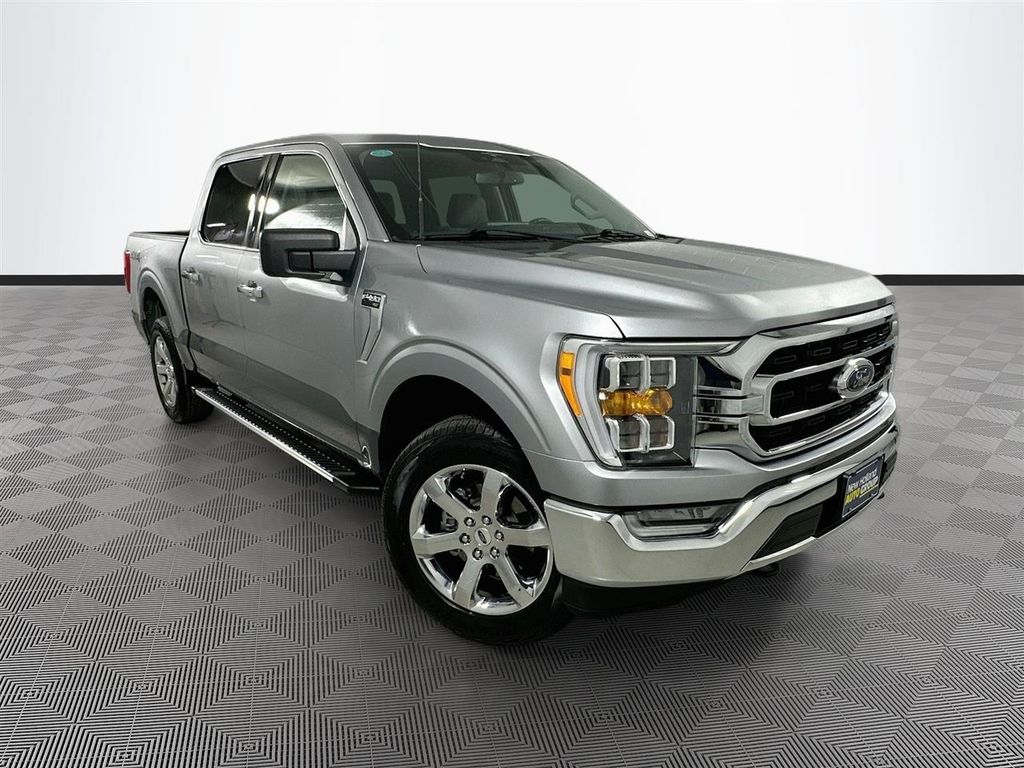 Silver Metallic 2023 Ford F-150 Pickup Truck Four-Wheel Drive Automatic