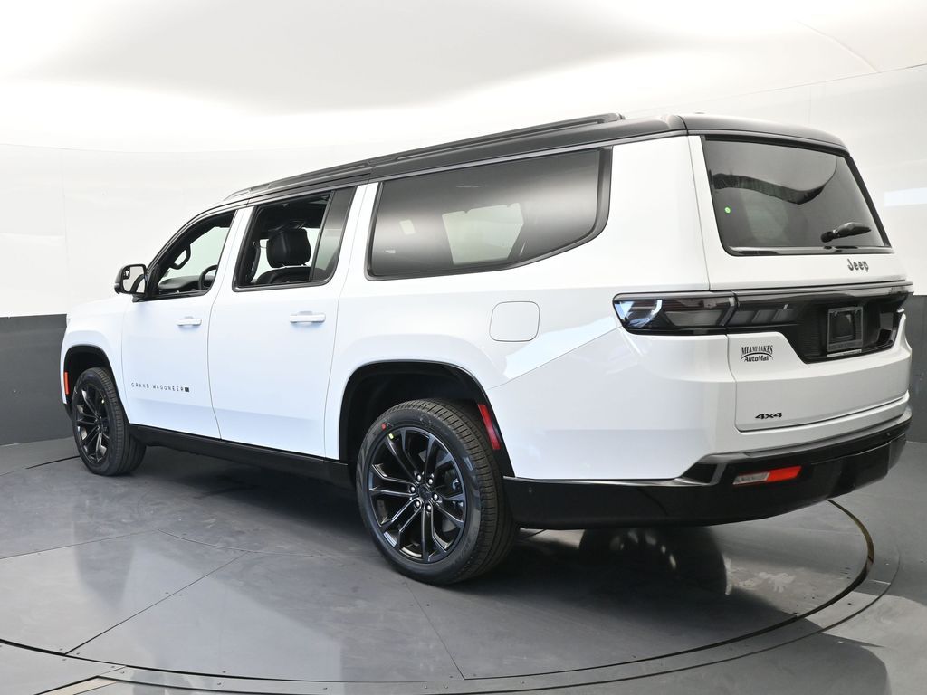 New 2026 Bright White Clearcoat Jeep Summit Obsidian image 4