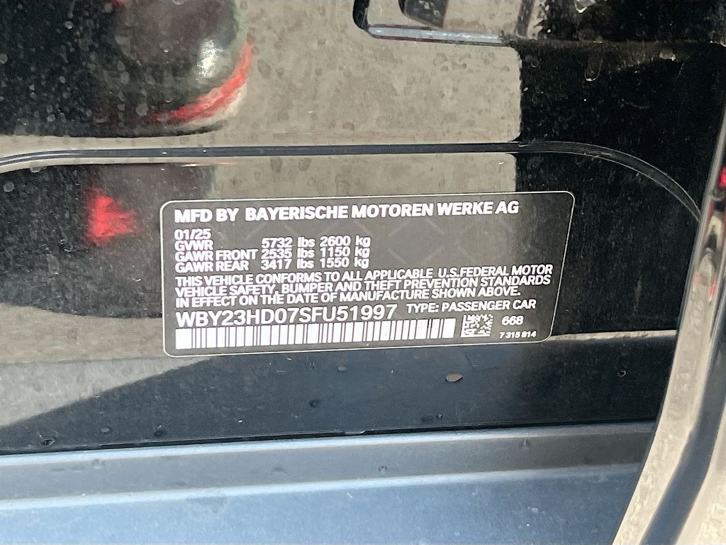 Used 2025 Black BMW eDrive40 image 34
