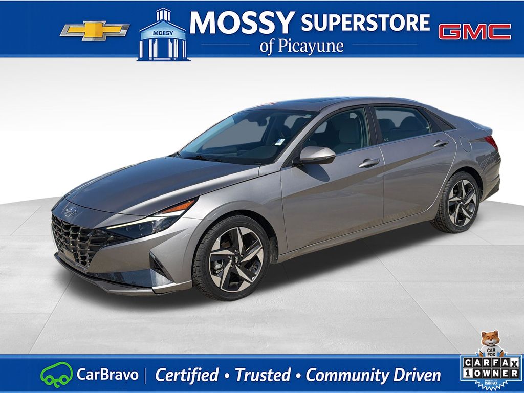 Fluid Metal 2023 Hyundai Elantra Sedan Front-Wheel Drive Continuously Variable Transmission