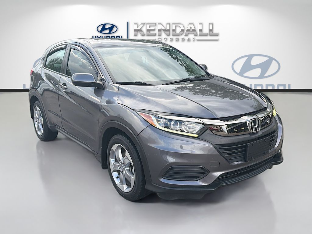 Lunar Silver Metallic 2022 Honda HR-V SUV / Crossover Front-Wheel Drive Continuously Variable Transmission