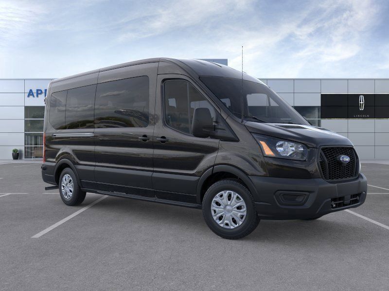 2024 Ford Transit-350 Passenger Van XL — Black Metallic — photo 7