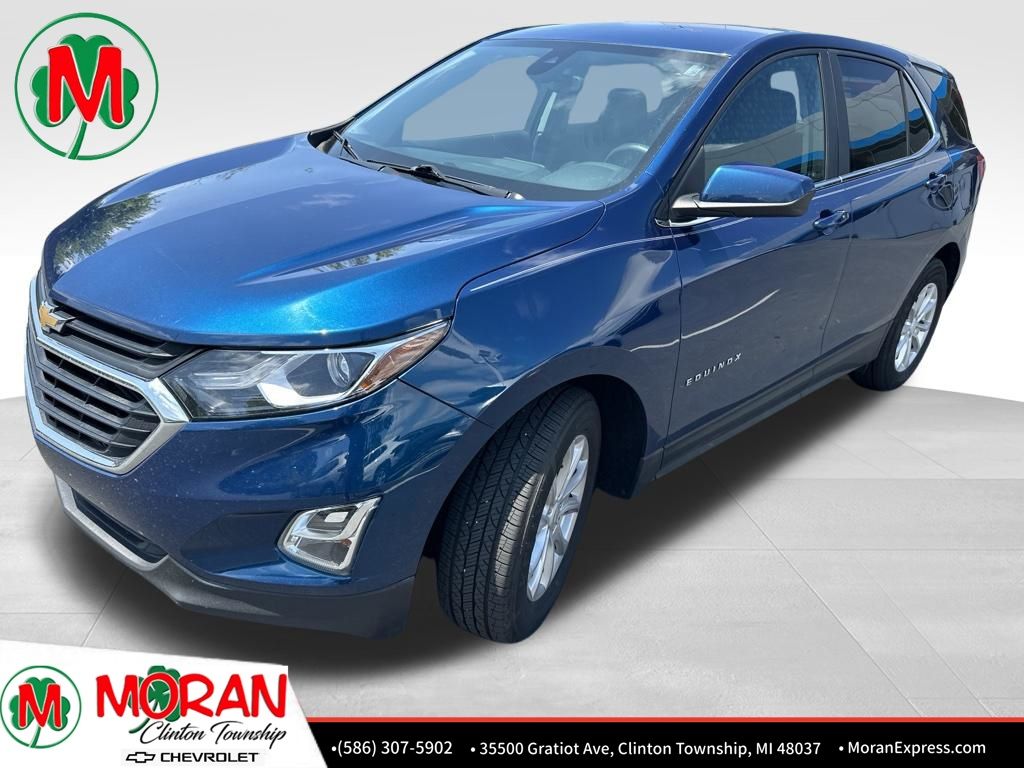 Pacific Blue Metallic 2021 Chevrolet Equinox SUV / Crossover Front-Wheel Drive 6-Speed Automatic Overdrive