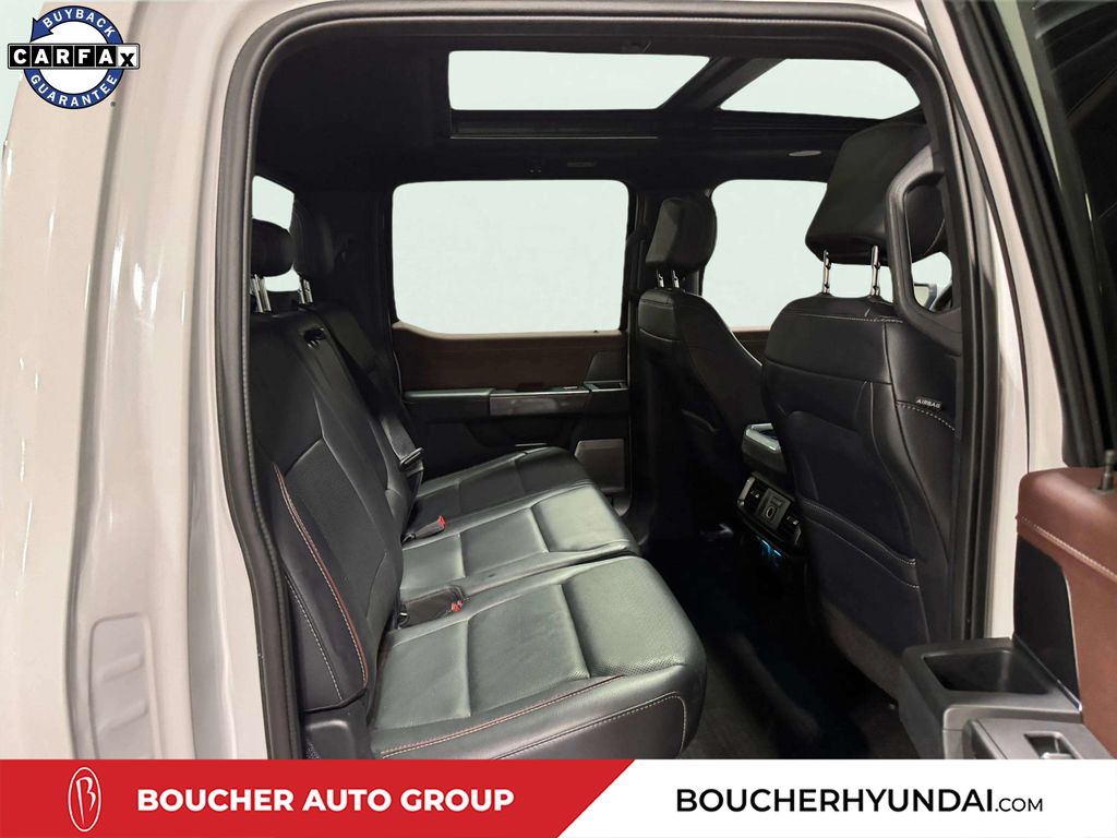 Used 2021 Oxford White Ford Lariat image 28