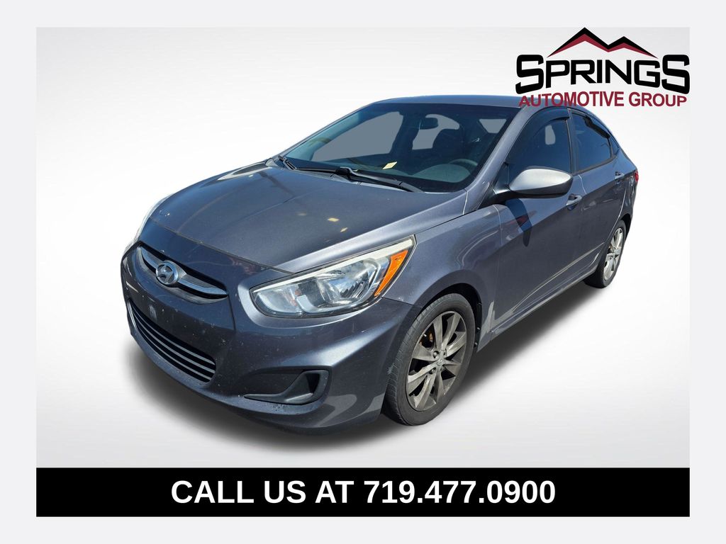 Triathlon Gray Metallic 2016 Hyundai Accent Sedan Front-Wheel Drive 6-Speed Automatic