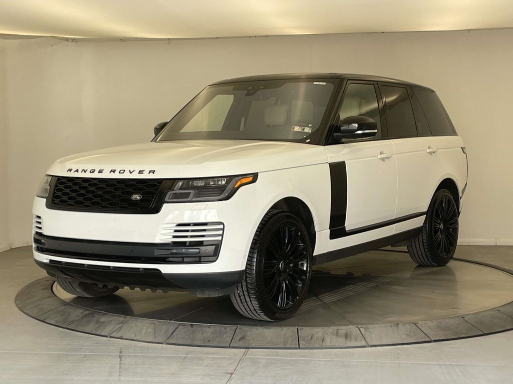 White 2018 Land Rover Range Rover V6 HSE 4WD SUV / Crossover All-Wheel Drive 8-Speed Automatic