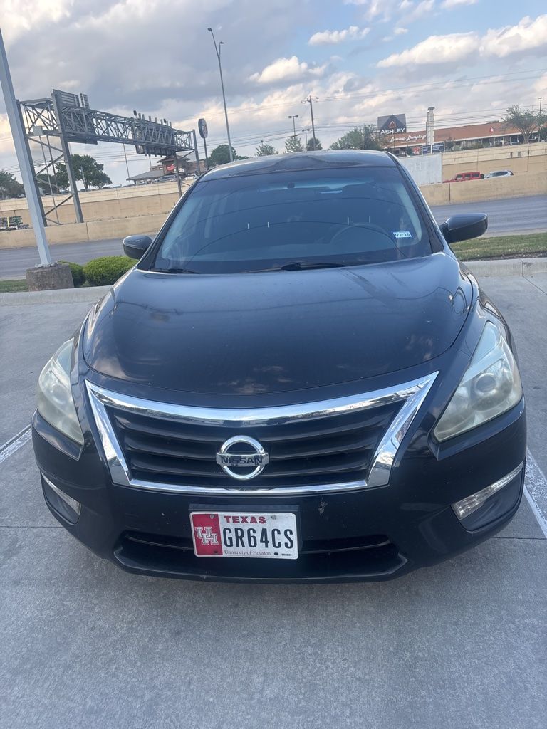 Black 2015 Nissan Altima 2.5 S Sedan Front-Wheel Drive Continuously Variable Transmission