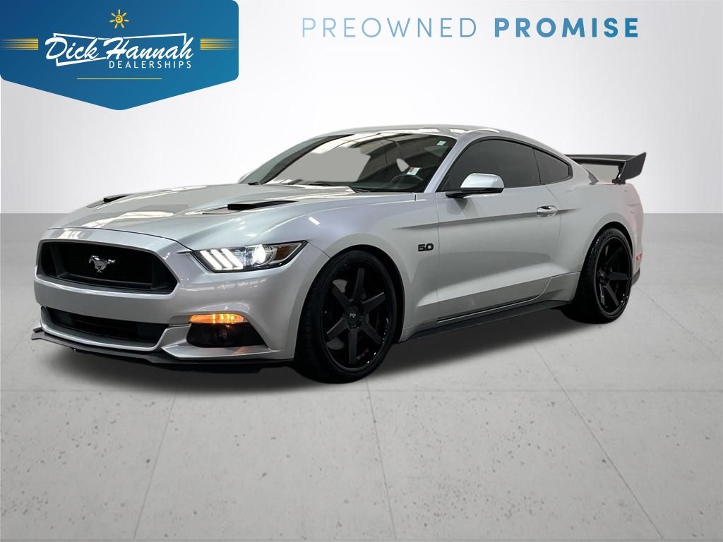 Ingot Silver 2016 Ford Mustang GT Premium Coupe RWD Coupe Rear-Wheel Drive 6-Speed Automatic